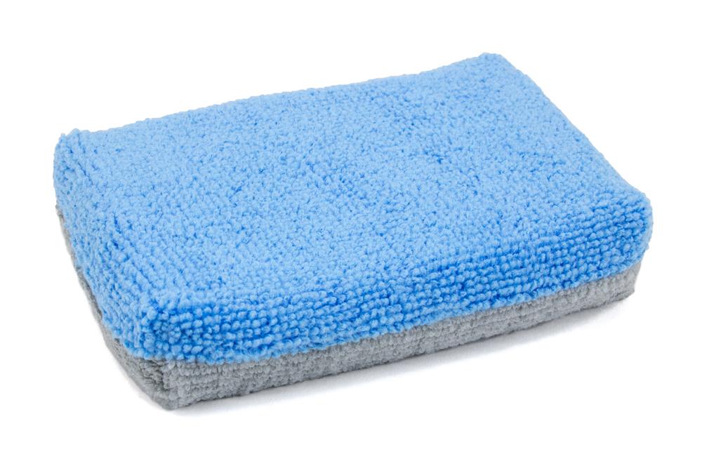 Microfiber Coating Applicator Sponge with Plastic Barrier - 12 pack